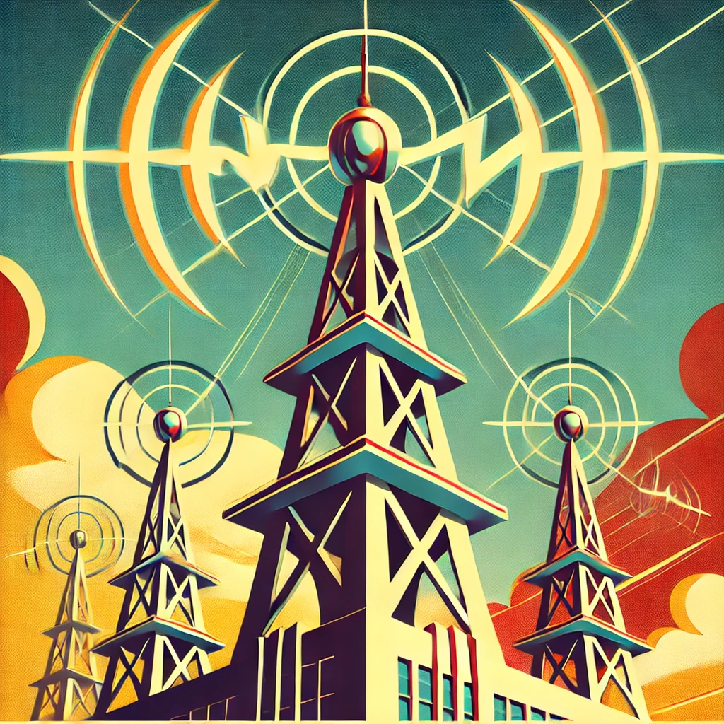 Radio Tower Broadcasting Events